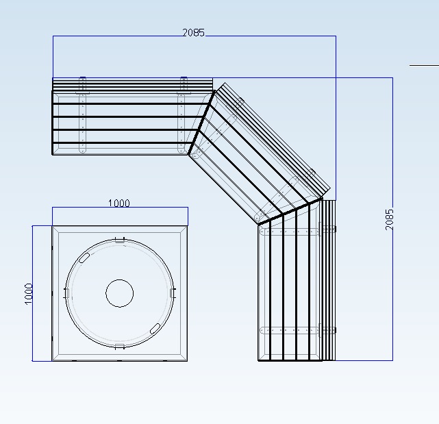 3 in 1 Grill Feuerschale Lounge Tisch QR1000 - Meine Feuertonne